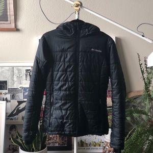 Columbia Omni-Shield Puffer Jacket, Black, S